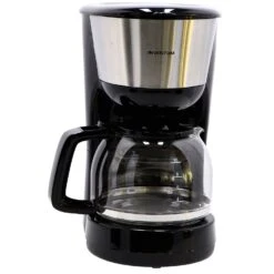 Inventum Koffiezetter 1.25l Zwart/rvs 10 Kopjes