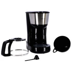 Inventum Koffiezetter 1.25l Zwart/rvs 10 Kopjes -Koffie Promotie Winkel 101 0855 3 1