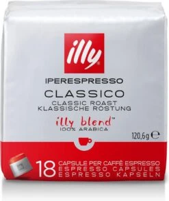 Illy - Iperespresso Koffie Home Classico 6 X 18 Capsules -Koffie Promotie Winkel 1010x1200
