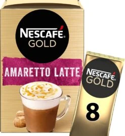 Nescafé Gold Amaretto Latte Oploskoffie - 6 Doosjes à 8 Zakjes -Koffie Promotie Winkel 1111x1200 6