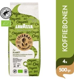 Lavazza Tierra For Planet Biologische Koffiebonen - 500 Gram X4 -Koffie Promotie Winkel 1120x1200