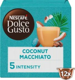 Nescafé Dolce Gusto Coconut Macchiato Capsules - Vegan Koffie - 36 Koffiecups -Koffie Promotie Winkel 1126x1200 1
