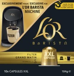 L'OR BARISTA XXL Filter Grand Matin (5) - 5 X 10 Koffiecups -Koffie Promotie Winkel 1169x1200 2