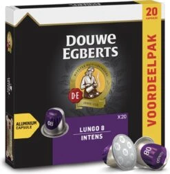 Douwe Egberts Lungo Intens Koffiecups - Intensiteit 8/12 - 10 X 20 Capsules -Koffie Promotie Winkel 1170x1200