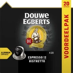 Douwe Egberts Espresso Ristretto (12) - 10 X 20 Koffiecups 14 Douwe Egberts Espresso Ristretto (12) - 10 X 20 Koffiecups -Koffie Promotie Winkel 1189x1200 1