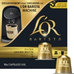 L'OR BARISTA XXL Filter Grand Matin (5) - 5 X 10 Koffiecups -Koffie Promotie Winkel 1195x1200 1