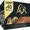L'OR Lungo Estremo Koffiecups - Intensiteit 10/12 - 4 X 40 Capsules 1 L'OR Lungo Estremo Koffiecups - Intensiteit 10/12 - 4 X 40 Capsules -Koffie Promotie Winkel 1200x1020 1