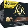 L'OR Espresso Forza Koffiecups - Intensiteit 9/12 - 4 X 40 Capsules -Koffie Promotie Winkel 1200x1020