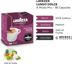 Lavazza A Modo Mio Lungo Dolce 36 Stuks 7 Lavazza A Modo Mio Lungo Dolce 36 Stuks -Koffie Promotie Winkel 1200x1068