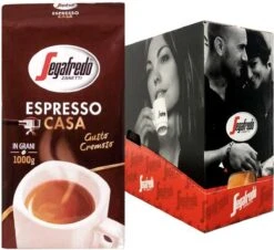 Segafredo - Casa Espresso Bonen- 4 X 1 Kg