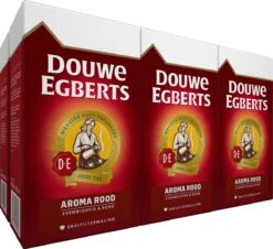 Douwe Egberts Aroma Rood Filterkoffie - 6 X 500 Gram
