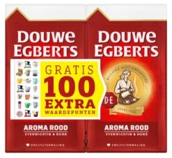 Douwe Egberts Aroma Rood Filterkoffie - Dubbelpak 6 X 1000 Gram -Koffie Promotie Winkel 1200x1102