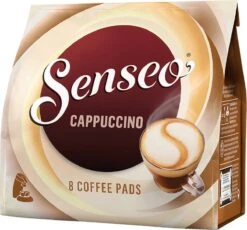 Senseo Cappuccino Koffiepads - 2/9 Intensiteit - 10 X 8 Pads -Koffie Promotie Winkel 1200x1116