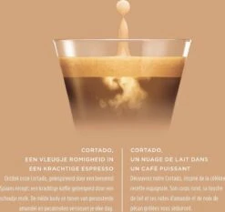 Nescafé Dolce Gusto Cortado Espresso Macchiato Capsules - 90 Koffiecups -Koffie Promotie Winkel 1200x1130