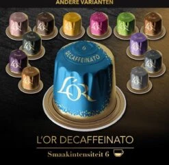 L'OR Espresso Decaffeinato Koffiecups - Intensiteit 6/12 - 10 X 10 Capsules 23 L'OR Espresso Decaffeinato Koffiecups - Intensiteit 6/12 - 10 X 10 Capsules -Koffie Promotie Winkel 1200x1173 10