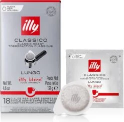Illy - E.S.E. Servings Classico Lungo 12 X 18 Stuks -Koffie Promotie Winkel 1200x1182 3