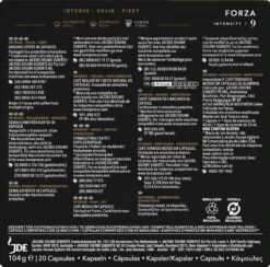 L'OR Espresso Forza Koffiecups - Intensiteit 9/12 - 10 X 20 Capsules -Koffie Promotie Winkel 1200x1187 1