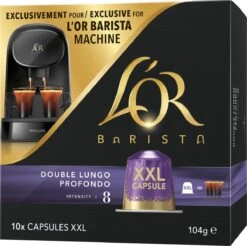 L'OR BARISTA XXL Lungo Profondo (8) - 5 X 10 Koffiecups -Koffie Promotie Winkel 1200x1196 2