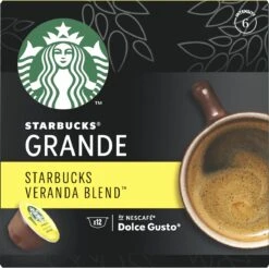 Starbucks By Dolce Gusto Capsules Veranda Grande Blonde Roast - 36 Koffiecups -Koffie Promotie Winkel 1200x1196