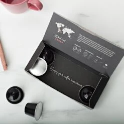 Aroma Club - Nespresso Compatible Capsules (120 St.) - No. 3 Strong George - Intensiteit 5/5 - Espresso - 100% Aluminium Koffiecups -Koffie Promotie Winkel 1200x1200 17