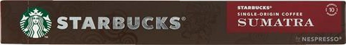 Starbucks By Nespresso Sumatra Espresso Dark Roast Capsules - 120 Koffiecups 8 Starbucks By Nespresso Sumatra Espresso Dark Roast Capsules - 120 Koffiecups - Afbeelding 6