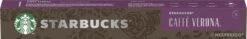 Starbucks By Nespresso Caffe Verona Dark Roast Capsules - 120 Koffiecups -Koffie Promotie Winkel 1200x191