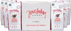 Jones Brothers Coffee Koffiebonen Italian Lover – 6 X 500 Gram -Koffie Promotie Winkel 1200x523