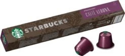 Starbucks By Nespresso Caffe Verona Dark Roast Capsules - 120 Koffiecups -Koffie Promotie Winkel 1200x540