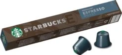 Starbucks By Nespresso Espresso Dark Roast Capsules - 120 Koffiecups -Koffie Promotie Winkel 1200x541