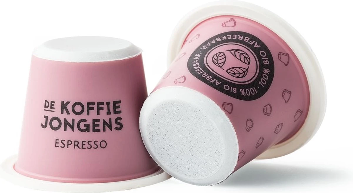 Biologisch Afbreekbare Koffiecups - Espresso 180x - De Koffiejongens 4 Biologisch Afbreekbare Koffiecups - Espresso 180x - De Koffiejongens - Afbeelding 2