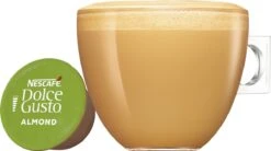 Nescafé Dolce Gusto Almond Macchiato Capsules - Vegan Koffie - 36 Koffiecups -Koffie Promotie Winkel 1200x670