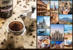 Bialetti Perfetto Moka Gemalen Koffie Proefpakket - 4 X 250 Gram - Classico, Intenso, Delicato En Nocciola -Koffie Promotie Winkel 1200x826 1