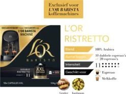 L'OR BARISTA XXL Ristretto (11) - 5 X 10 Koffiecups -Koffie Promotie Winkel 1200x896