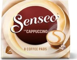 Senseo Cappuccino Koffiepads - 2/9 Intensiteit - 10 X 8 Pads -Koffie Promotie Winkel 1200x937