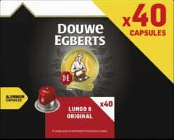 Douwe Egberts Lungo Original Koffiecups (6) - 5 X 40 Koffiecups -Koffie Promotie Winkel 1200x965 1