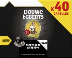 Douwe Egberts Espresso Ristretto Koffiecups (12) - 5 X 40 Koffiecups -Koffie Promotie Winkel 1200x965