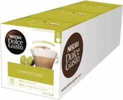 Nescafé Dolce Gusto Cappuccino Capsules - 90 Koffiecups -Koffie Promotie Winkel 1200x972 1