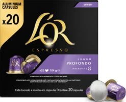 L'OR Lungo Profondo Koffiecups - Intensiteit 8/12 - 10 X 20 Capsules -Koffie Promotie Winkel 1200x975 4
