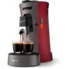 Philips Senseo Koffiepadapparaat CSA230/90 Select Rood/grijs -Koffie Promotie Winkel 212 2918 1