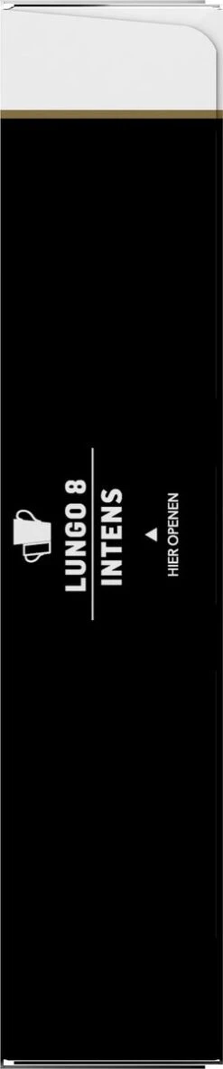 Douwe Egberts Lungo Intens Koffiecups - Intensiteit 8/12 - 10 X 10 Capsules -Koffie Promotie Winkel 251x1200