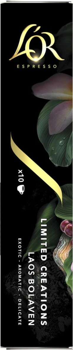 L'OR Espresso Limited Creations Laos Bolaven Koffiecups - Intensiteit 7/12 - 10 X 10 Capsules -Koffie Promotie Winkel 252x1200 3