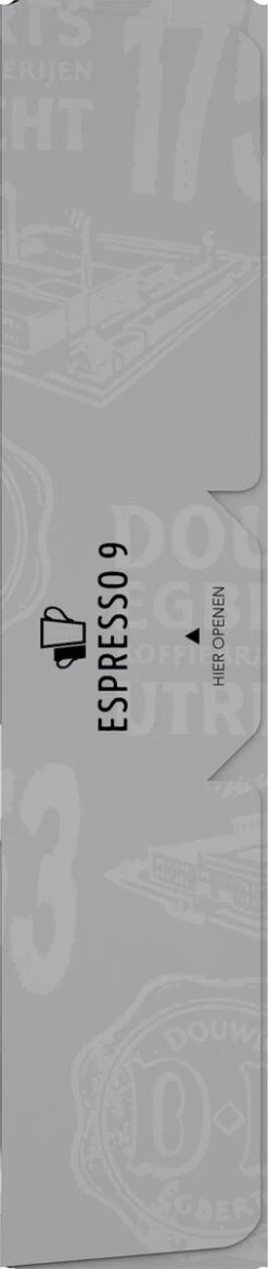 Douwe Egberts D.E Café Espresso Koffiecups - Intensiteit 9/12 - 10 X 20 Capsules -Koffie Promotie Winkel 254x1200