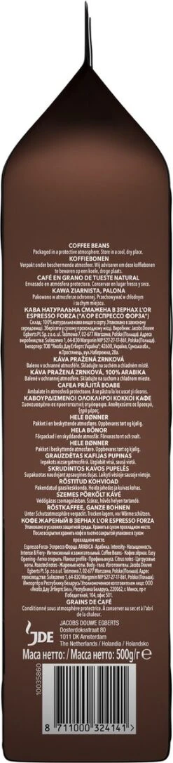 L'OR Espresso Forza Koffiebonen (9) - 4 X 500 Gram -Koffie Promotie Winkel 273x1200 1