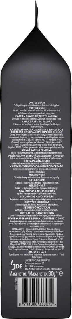 L'OR Espresso Onyx Koffiebonen (12) - 4 X 500 Gram -Koffie Promotie Winkel 273x1200