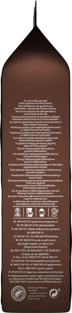 L'OR Espresso Forza Koffiebonen (9) - 4 X 500 Gram -Koffie Promotie Winkel 277x1200 1