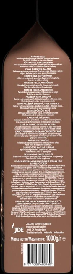 L'OR Forza Koffiebonen (9) - 4x 1000 Gram -Koffie Promotie Winkel 320x1200