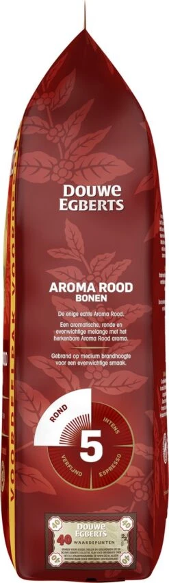 Douwe Egberts Aroma Rood Koffiebonen - 4 X 1000 Gram - Extra Grote Verpakking -Koffie Promotie Winkel 349x1200 2