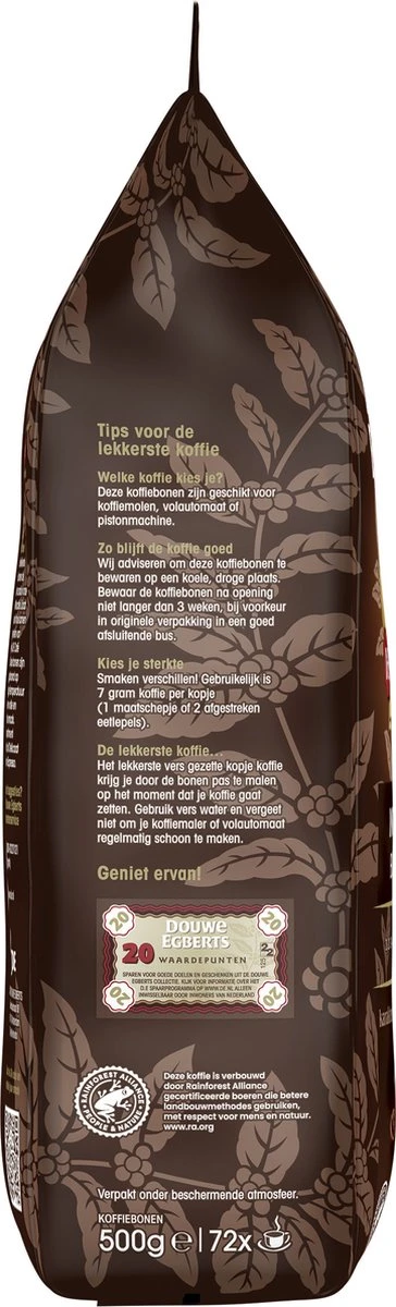 Douwe Egberts Intens Koffiebonen - 4 X 500 Gram 10 Douwe Egberts Intens Koffiebonen - 4 X 500 Gram - Afbeelding 8