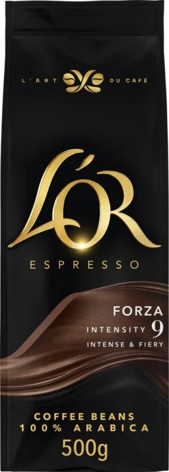 L'OR Espresso Forza Koffiebonen (9) - 4 X 500 Gram -Koffie Promotie Winkel 430x1200 1