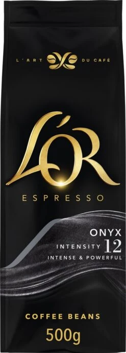 L'OR Espresso Onyx Koffiebonen (12) - 4 X 500 Gram -Koffie Promotie Winkel 430x1200